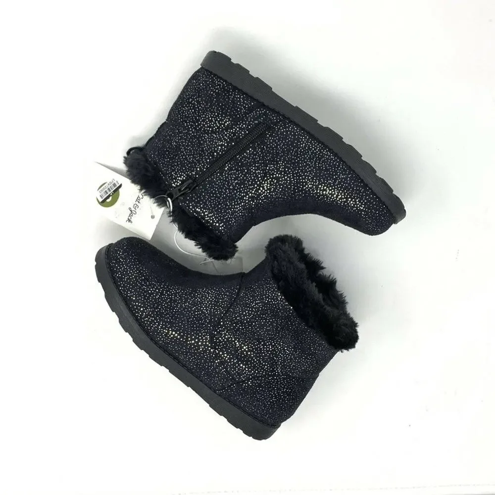Cat & Jack Oriole Winter Snow Boots Baby‎ Girl Size 7 NWT